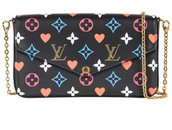 Game On Pochette Felicie, Canvas, Multi, FH4240, S/P/DB/B, 2*